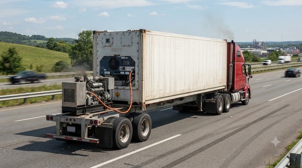 Vai trò của Genset trong cấp điện cho container lạnh khi vận chuyển
